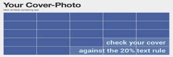 Idea Girl Media offers an accepted tool to check your compliance of Facebook Guidelines and their 20% text rule