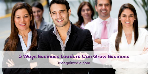 Five Ways Business Leaders Can Grow Business featured image