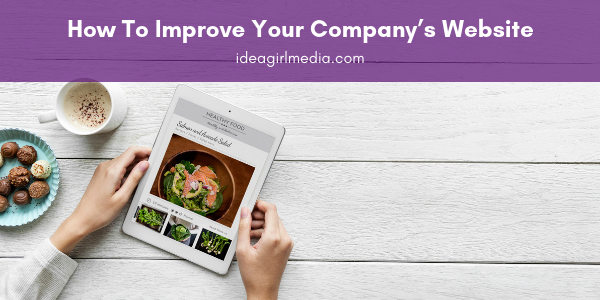 How To Improve Your Company’s Website featured image