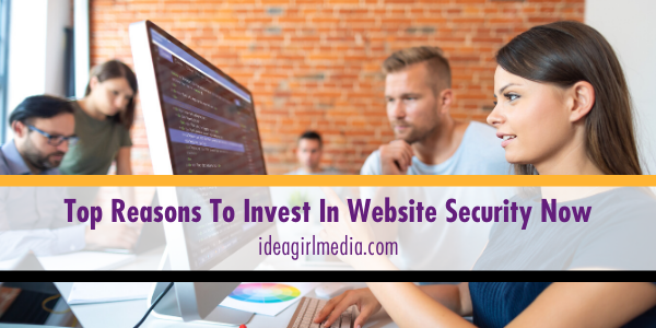 Top Reasons To Invest In Website Security Now featured image