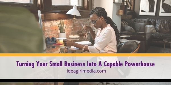 Turning Your Small Business Into A Capable Powerhouse featured image