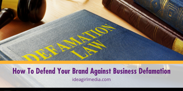 How To Defend Your Brand Against Business Defamation featured image