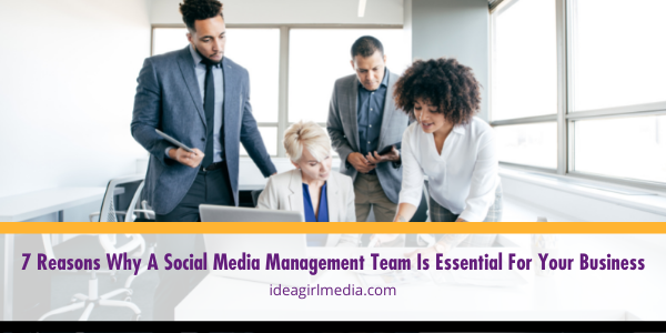 Seven Reasons Why A Social Media Management Team Is Essential For Your Business featured image