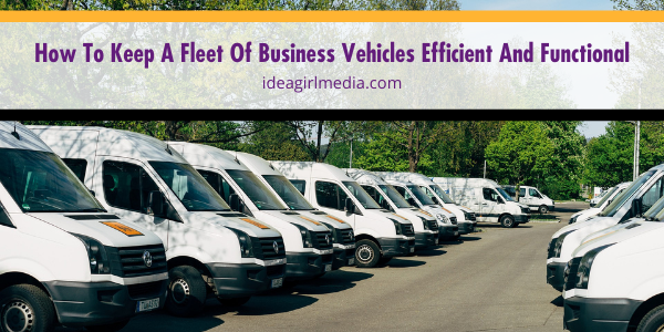 How To Keep A Fleet Of Business Vehicles Efficient And Functional featured image