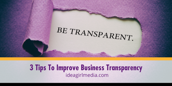 Three Tips To Improve Business Transparency featured image