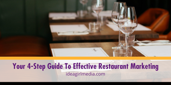 Your Four-Step Guide To Effective Restaurant Marketing featured image